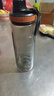 贝瑟斯水杯塑料杯运动水杯 夏季水杯健身便携杯子直饮杯黑色杯子750ml 实拍图