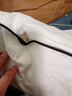 安睡宝（SOMERELLE）全棉酒店三防枕头护颈枕睡眠颈椎病深度睡眠专用枕芯儿童单人低枕 实拍图