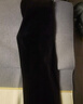 婧麒（JOYNCLEON）孕妇裤冬季外穿阔腿裤女欧棉加绒托腹休闲长裤黑色 L Jyk171683 实拍图
