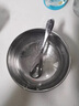 美厨（MAXCOOK）316L不锈钢碗 汤碗双层隔热 儿童饭碗餐具面碗12cm MCWA8748 实拍图