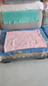 【加厚】冬天保暖双面绒速热加厚宿舍办公室午睡毯毛毯宠物可用毯 花型颜色随机 70cm*50cm 1条装 实拍图