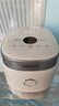 九阳（Joyoung）0氟系列珐琅瓷釜3升蜜罐电饭煲 4~6人家用0特氟龙电饭锅微压35分钟快煮多功能柴火饭杂粮饭30NF02 实拍图