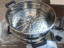 惠当家（Hui Dang Jia）电蒸锅电锅多功能电热锅电炒锅家用电蒸锅一体电煮锅加厚304不锈钢电火锅G08-34双国家补贴 实拍图