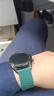 ZNNCO 适用于华为手表表带watch4/GT1/GTPro/GT4/GT5/Pro/watch4荣耀magic腕带 【墨绿色】液态硅胶丨46mm表盘通用丨22mm口径 男女士保时捷版设计运动款商务 实拍图
