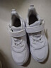 鸿星尔克（ERKE）童鞋男女童密网跑鞋新品大小童运动鞋【鸣鸥】尔克白38 实拍图