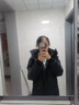 鸭鸭【王一博同款】情侣时尚长款加厚保暖都市户外连帽羽绒服 实拍图