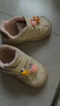 泰兰尼斯学步鞋童鞋冬季宝宝面包鞋棉鞋加绒保暖婴儿鞋女童机能鞋白/粉23 实拍图