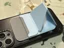 moft适用iPhone17/16/15/14磁吸手机支架ProMax卡包桌面无线充便携自拍MagSafe 冰雾蓝 GEN4代 实拍图
