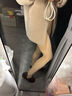 加绒光腿神器秋冬打底裤大码女士外穿裤加绒加厚保暖裤 肤色踩脚1条 220克均码80-145斤穿 实拍图
