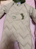 迷你巴拉巴拉连体羽绒服男女童宝宝冬季加厚三防萌趣动物毛绒帽羽绒连体衣 实拍图