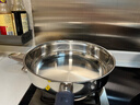 双立人（ZWILLING）平底锅无涂层煎锅抗黄不锈钢煎蛋牛排锅SILVER银光系列多用锅26cm 实拍图