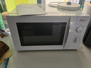 美的（Midea）快捷微波炉 家用小型 360°转盘加热 旋钮操控 易洁内胆（M1-L213B） 实拍图