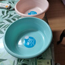 茶花 洗衣盆洗脸盆洗手盆厨房洗菜盆宝宝婴儿浴盆洗脚盆卫生间足浴盆 蓝色【33cm】 实拍图