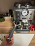 德龙（Delonghi）咖啡机 意式半自动家用15Bar泵压专业压力计 美式咖啡 快速加热技术 可调式奶泡 金属机身EM450.M 银色 小巧机身 稳定压力 定制杯量 自动关机 实拍图