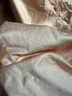 富安娜枕套 抗菌纯棉枕头套100支长绒棉枕套一对装 菲拉·丽莎金74x48cm 实拍图