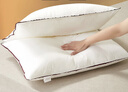 水星家纺枕头枕芯酒店枕头护颈枕头芯家用一对纯棉抗菌可水洗中枕48x74cm 实拍图