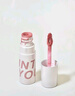 INTO YOU空气唇泥哑光唇釉口红女不易沾杯生日礼物女滋润伴手礼 C1盐奶桃 实拍图