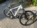 喜德盛（xds）山地自行车黑客350/旭日310 X6铝合金车架21速变速机械碟刹 黑客350白灰17寸（26款） 实拍图