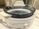 小熊（Bear）电火锅 火锅专用锅电锅家用3-4个人 不粘分体式可拆洗多功能涮肉电煮锅火锅锅 F40P3 4L防烫把手 实拍图