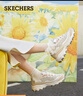 斯凯奇（Skechers）奶茶熊女鞋秋季厚底老爹鞋软底百搭熊猫鞋休闲运动鞋149238 实拍图