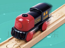 Hape儿童火车头玩具复古黑红电动火车头男女孩生日礼物E7361 实拍图