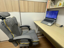 奥伦福特 电脑椅办公椅子电竞椅家用人体工学椅老板椅主播靠背椅皮革转椅 工学椅-灰+乳胶【二代升级气杆】 实拍图