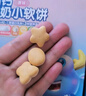 小鹿蓝蓝 高钙牛奶小软饼原味 宝宝儿童零食饼干 纯真奶香小饼干 60g 实拍图