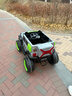 爵士酷派牧马人儿童电动车可坐大人宝宝四驱越野车男女孩遥控玩具电动汽车 升级+灰+全功能+双电瓶+550电机 实拍图