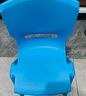 华恺之星 塑料凳 家用小板凳换鞋凳子 宝宝餐椅学习椅靠背椅子 HK5601浅蓝 实拍图