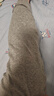 浪莎秋裤男单件纯棉薄款羊毛抑菌护膝男士棉毛裤保暖线裤衬裤深灰 XL 实拍图