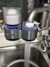 德克西德国净水器水龙头过滤器家用自来水滤水器前置过滤器厨房卫生间通用除余氯双出水可清洗滤芯S-01 实拍图
