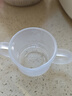 taoqibaby婴儿学饮杯硅胶儿童敞口饮水杯宝宝牛奶杯双耳水杯150ml 实拍图
