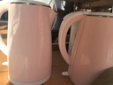 美的（Midea）电热水壶电水壶烧水壶双层防烫 0涂层 食品级304不锈钢1500W快速沸腾1.7L大容量 HJ1705 实拍图