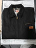 马登工装底特律猎装夹克男美式复古J001巴恩风翻领谷仓外套秋季新款 黑色 【男士休闲外套/高级感痞帅】 L 实拍图