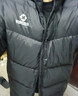 准者（RIGORER）长款羽绒服男2025春季新款连帽保暖防风加厚运动户外休闲情侣外套 纯正黑 S (165) 实拍图