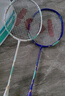 川崎（KAWASAKI）羽毛球拍超轻碳素中杆对拍KD-1PRO天蓝+黑红已穿线+6球+手胶+拍包 实拍图