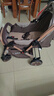 奔昂 婴儿推车可坐可躺轻便避震宝宝折叠婴儿车双向BB童车手推车 升级深卡其+一键单手收+可坐躺+双向推行+四轮高配 实拍图