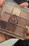 九色眼影#OVERTAKE 橘棕盘F 实拍图