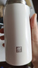 双立人（ZWILLING）保温杯水杯杯子大容量泡茶杯商务杯男士女士茶滤杯节日礼物 白色420ml 实拍图