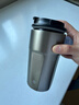 京东京造保温杯 咖啡杯水杯男士女儿童学生伴手礼品316不锈钢 银灰色480ml 实拍图
