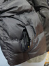 网易严选25新品90鸭绒超蓬羽绒服休闲面包服石墨烯保暖轻量抗菌防泼水 A款25秋冬立领-静谧黑 2XL 实拍图
