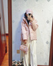 波司登25年冬季羽绒服90绒女士修身短款休闲加厚连帽休闲百搭外套 实拍图