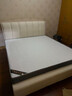 福瑟【现货闪发】实木床轻奢皮艺床简约婚床软包奶油风主卧双人大床 奶油白+20cm弹簧床垫+床头柜*1 1.8米*2米 实拍图