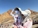 卡蒙（Kenmont）明星同款防晒遮阳帽女遮脸户外骑车防紫外线空顶太阳登山帽3274 浅卡其色  可调节 56.5cm 实拍图