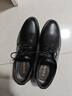 宜驰（EGCHI）皮鞋男士商务休闲正装英伦耐磨舒适通勤鞋子男 1618 黑色 42 实拍图