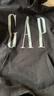 GAP男女装春款logo印花抓绒宽松套头连帽衫卫衣786923 黑色 2XL (185/104A) 亚洲尺码 实拍图