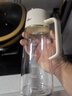 小熊（Bear）油壶 调料瓶抗菌玻璃油瓶酱油瓶600ml 自动开合不挂油CX-W0058 实拍图