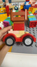 费乐（FEELO）兼容乐高大颗粒拼装儿童玩具生日礼物男女孩积木桌100105百变汽车 实拍图