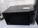 美的（Midea）家用变频微波炉平板式易清洁 800W微波速热 一键智能菜单 钻石背板 微晶面板加热20L（PM20M2） 实拍图
