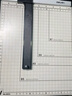 得力A4钢质切纸机 手动切纸刀裁纸刀裁纸机铡刀金属钢制照片裁剪相片割纸办公家用小型300×250mm 8014 实拍图